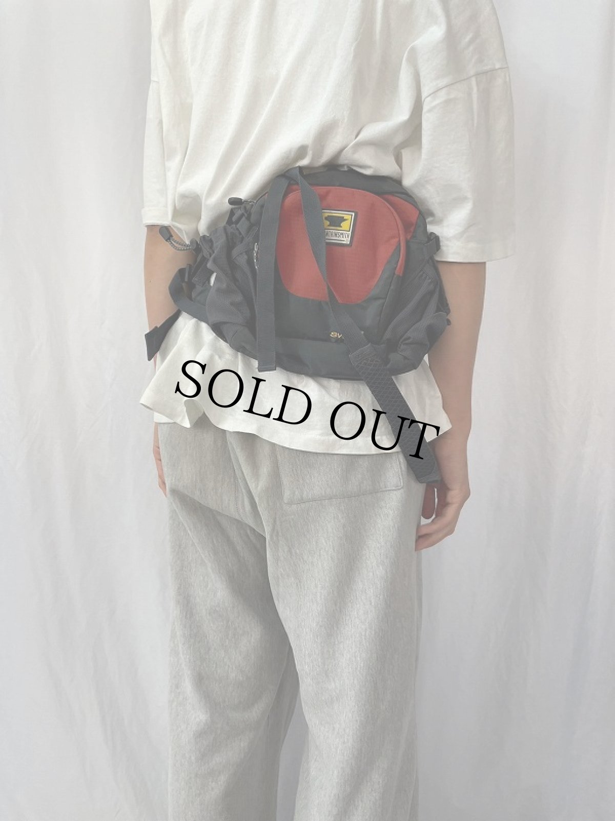 画像2: MOUNTAINSMITH ナイロンウエストバッグ (2)