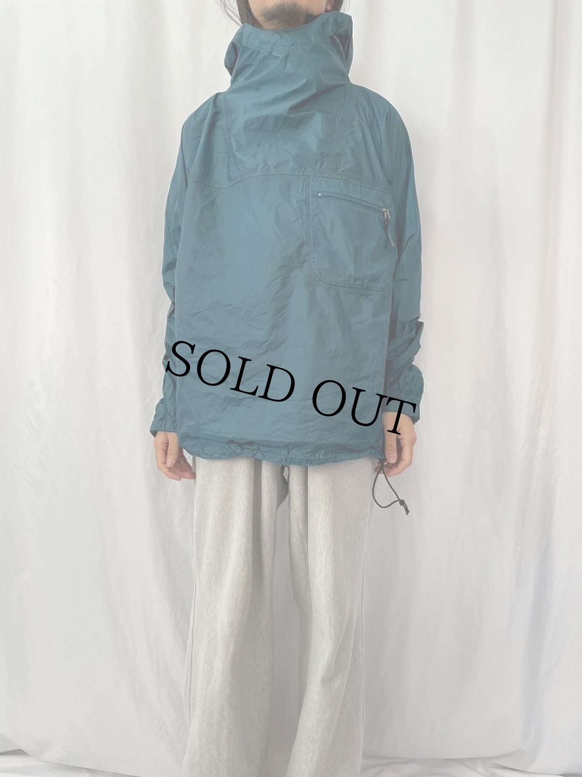 画像2: 90's Paragonia リップストップ マウンテンプルオーバーパーカー L (2)