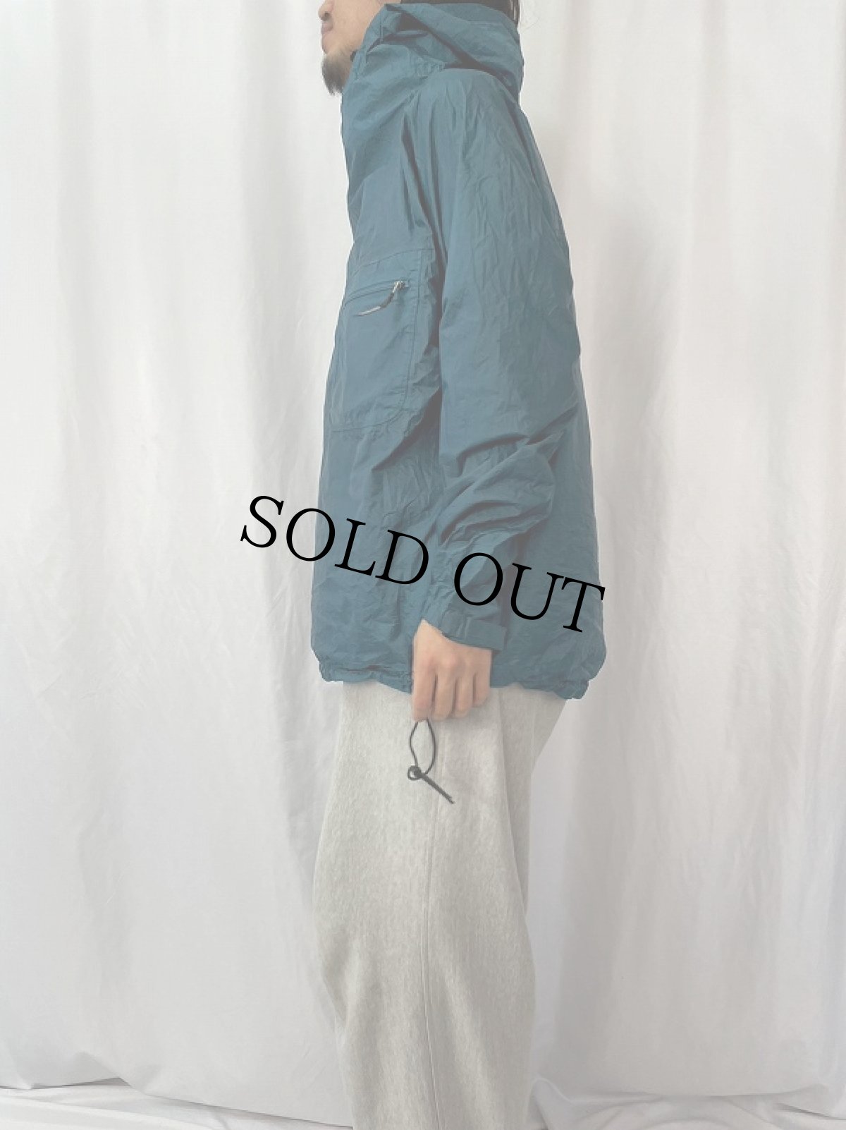 画像3: 90's Paragonia リップストップ マウンテンプルオーバーパーカー L (3)