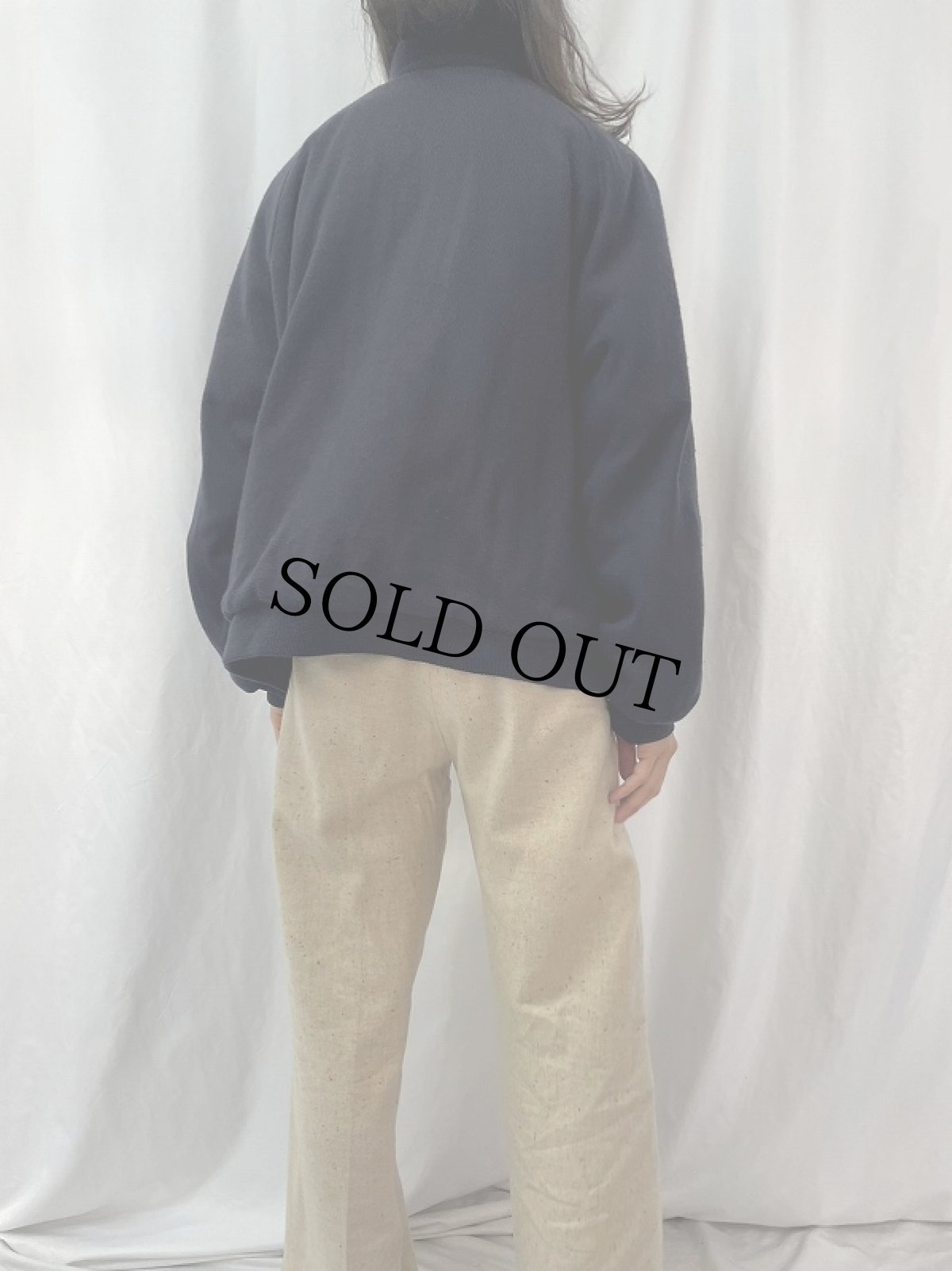 画像4: 80's LACOSTE リバーシブルスイングトップ XL (4)