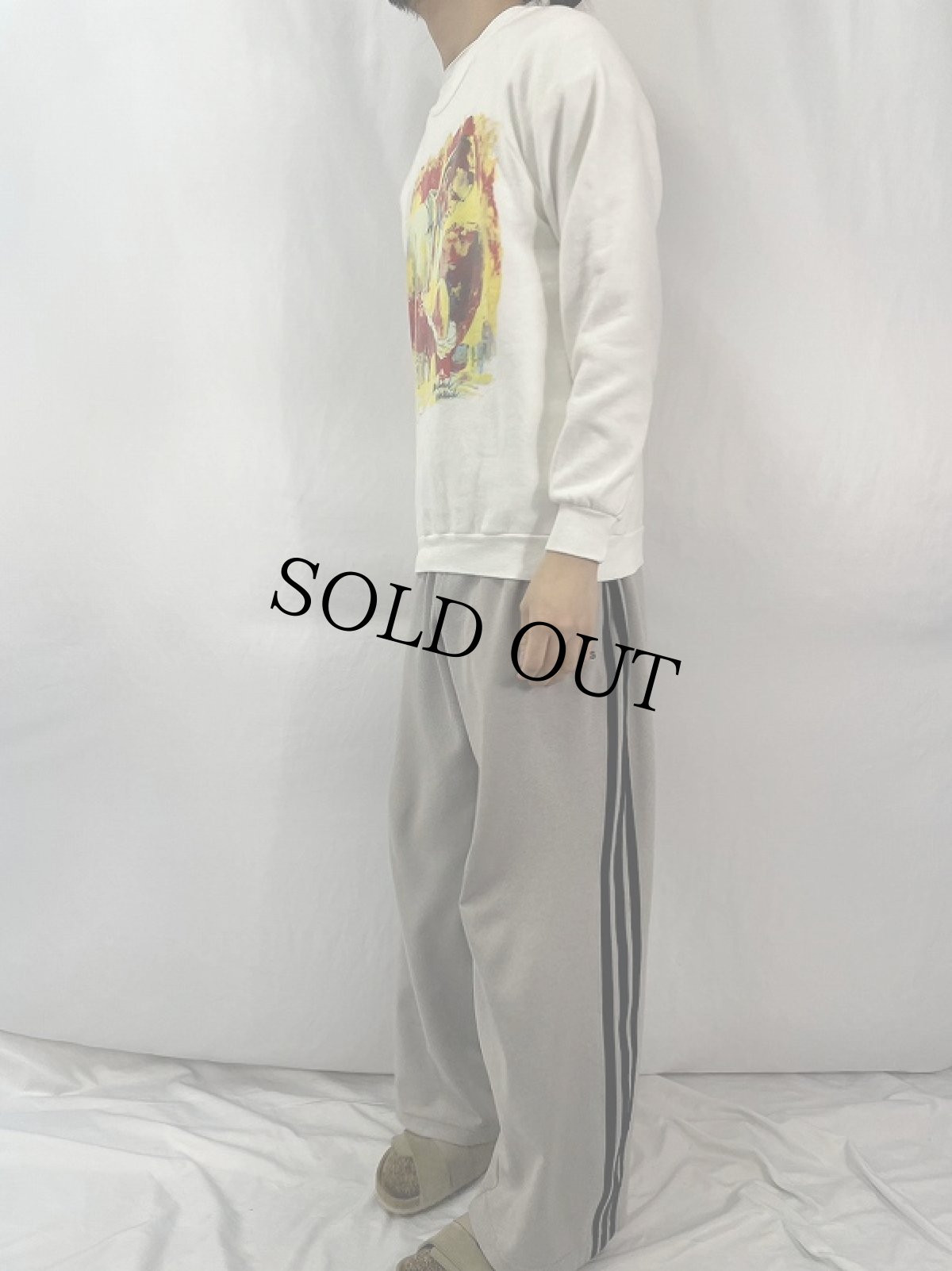 画像3: 90's Gone with the Wind USA製 ムービープリントスウェット L (3)