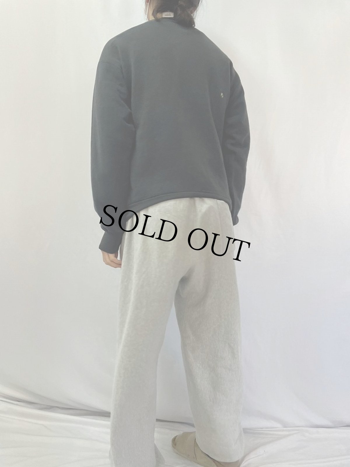 画像4: 90's Disney MICKEY MOUSE キャラクタープリントスウェット BLACK L (4)