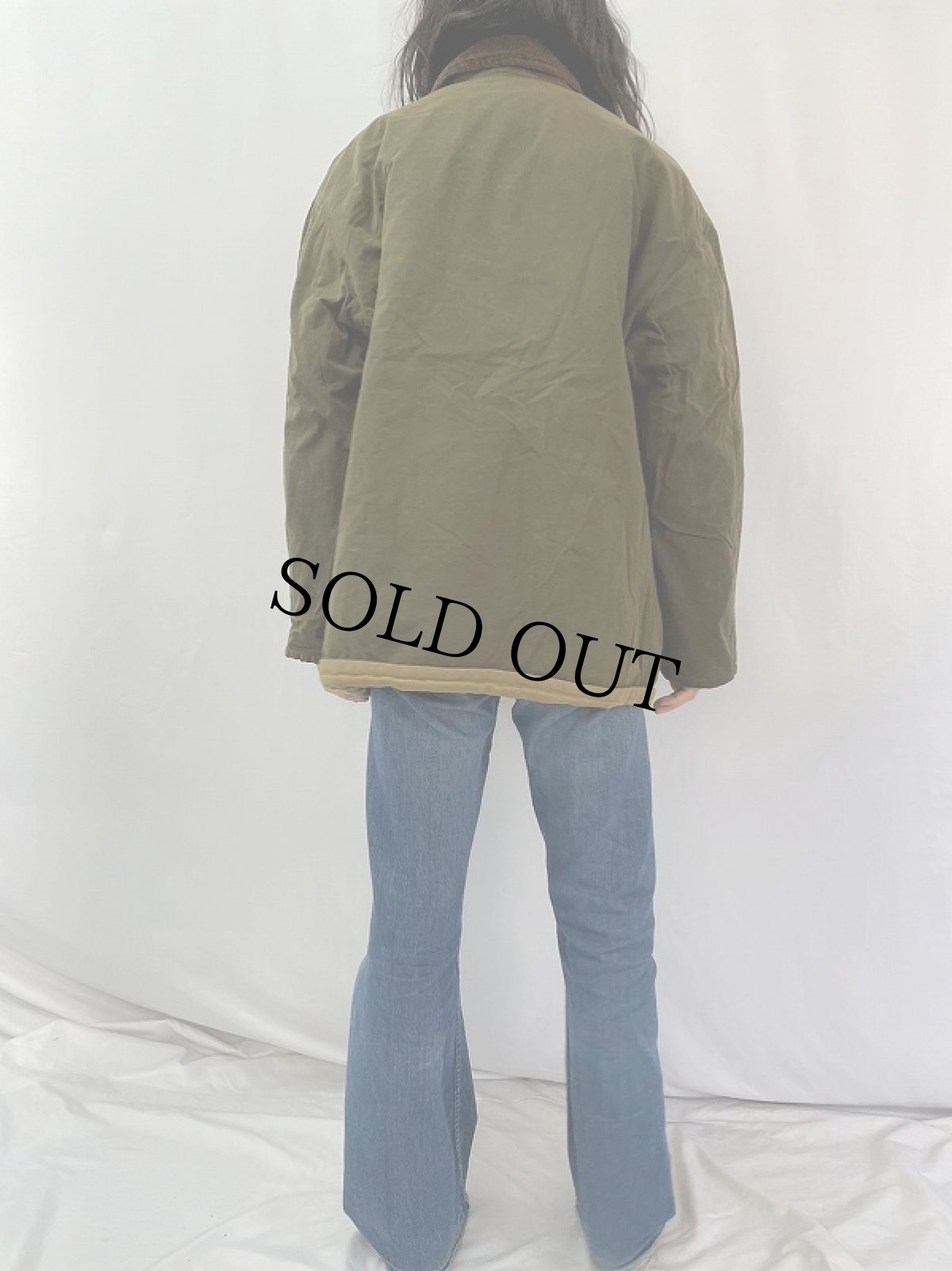 画像4: 90's POLO Ralph Lauren PORTUGAL製 オイルドジャケット XL (4)