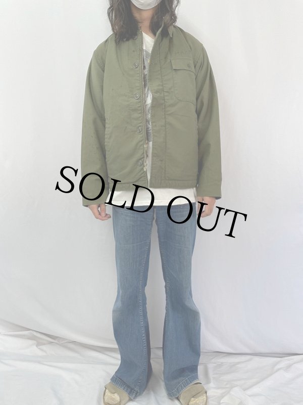 80年代 80s アメリカ軍 米軍 カーキ ライナー | ヴィテージ古着屋Feeet