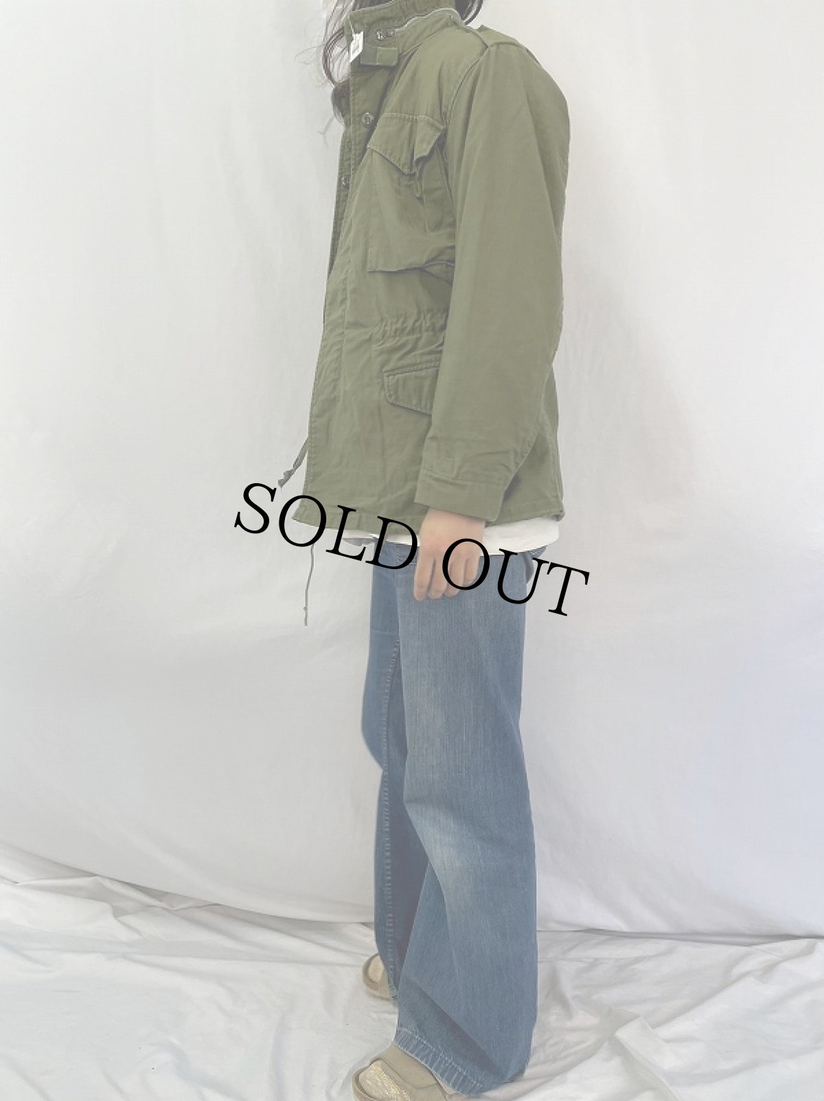 画像3: 60's U.S.ARMY M-65 フィールドジャケット 2nd グレーライナー REGULAR-X-Small (3)