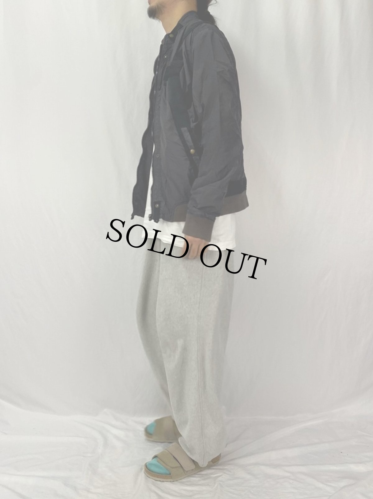 画像3: DIESEL ナイロンジャケット BLACK XL (3)