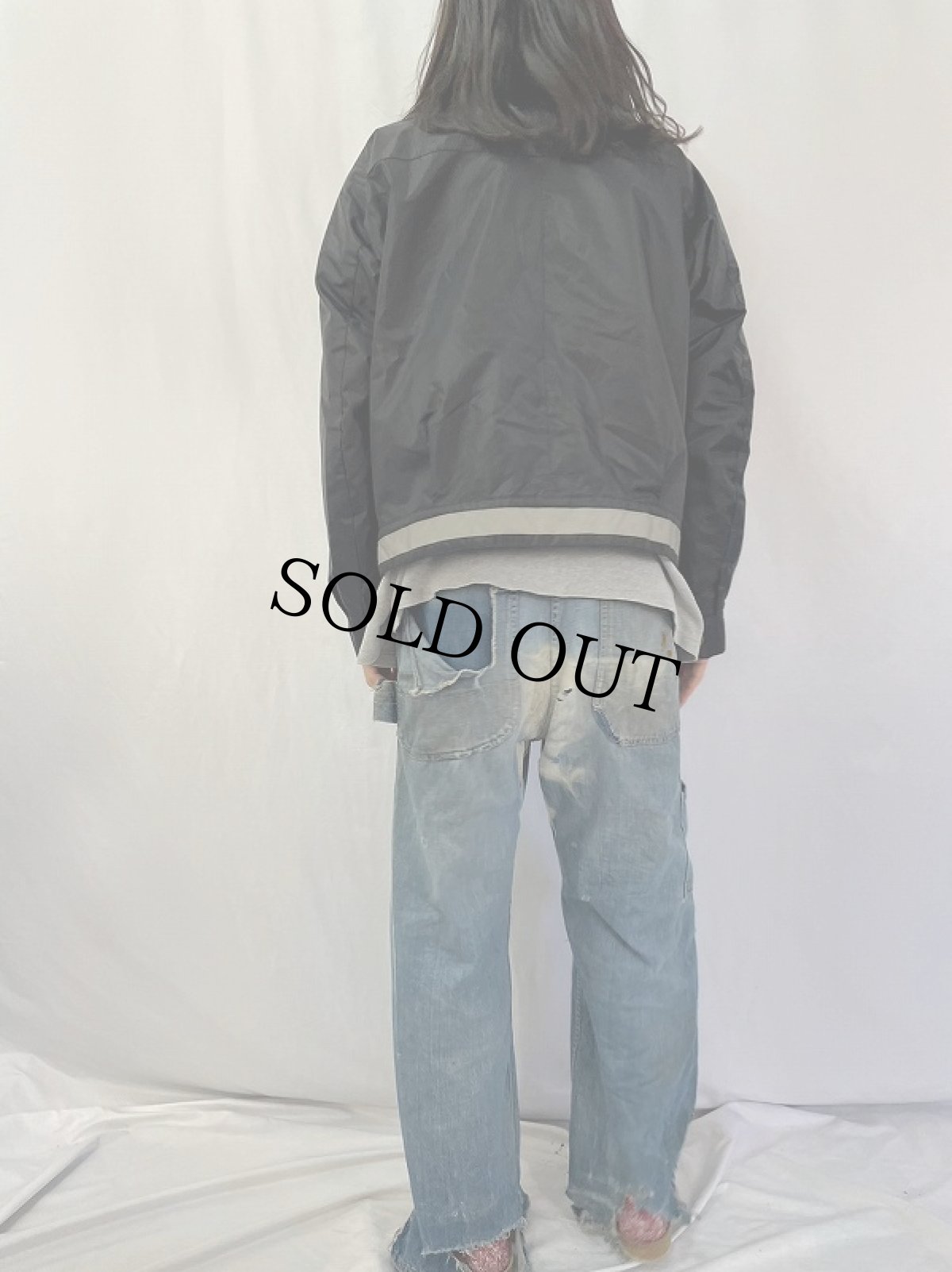 画像4: 90's〜 Belstaff ナイロンジャケット BLACK M (4)