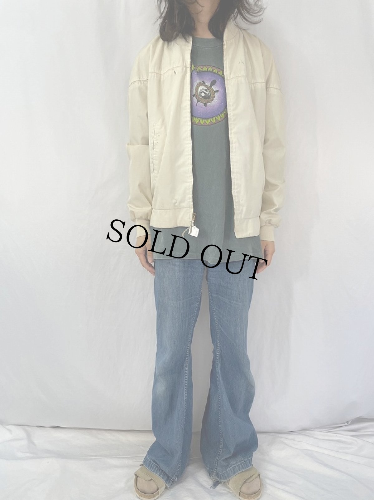 画像2: 60's Sears "Derby Jacket TYPE" キャップショルダージャケット L (2)