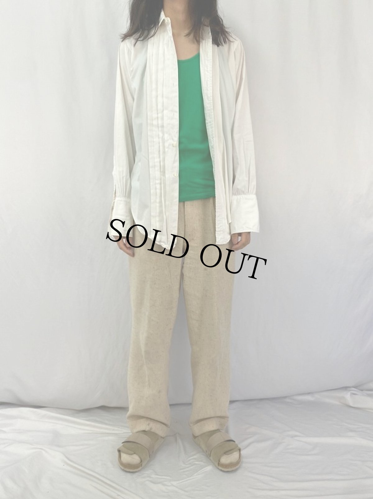 画像2: 70's BROOKS BROTHERS USA製 "6ボタン" ドレスシャツ SIZE15-2 (2)