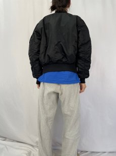 画像5: 民間品 ALPHA INDUSTRIES,INC. MA-1 フライトジャケット M (5)