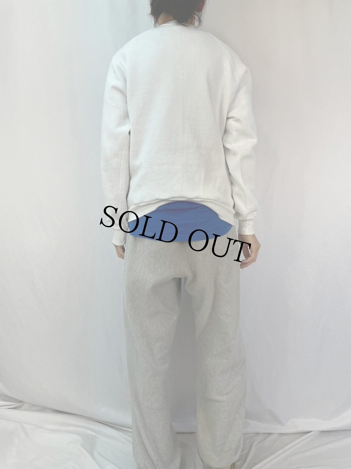 画像4: 80's USA製 "DePaul Blue Demons" ロゴプリントスウェット XL (4)