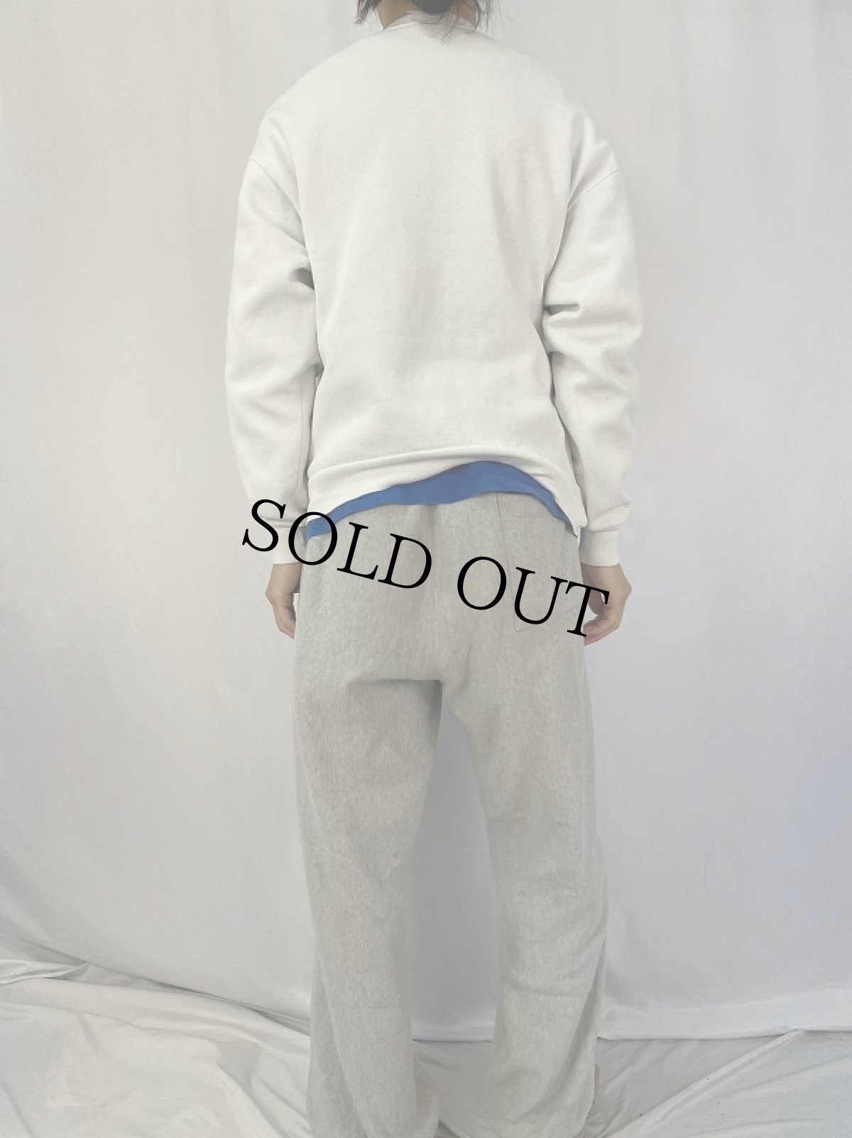 画像4: 90's Scott Adams USA製 "THE NETWORK IS DOWN!" イラストプリントスウェット L (4)