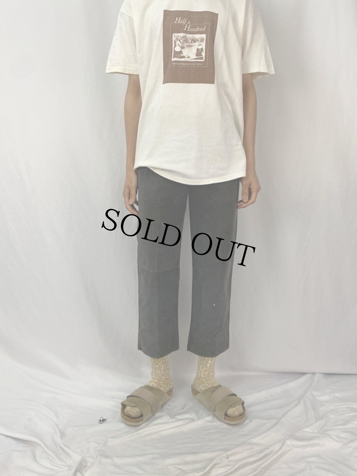 画像2: 50's〜 FRENCH ブラックモールスキン ワークパンツ W31 (2)