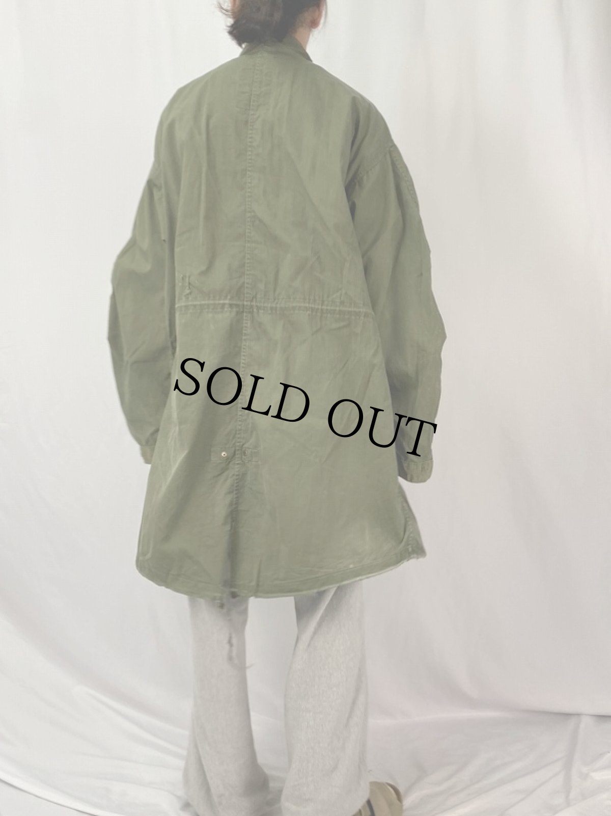 画像4: 80's U.S.ARMY M-65 モッズコート LARGE (4)