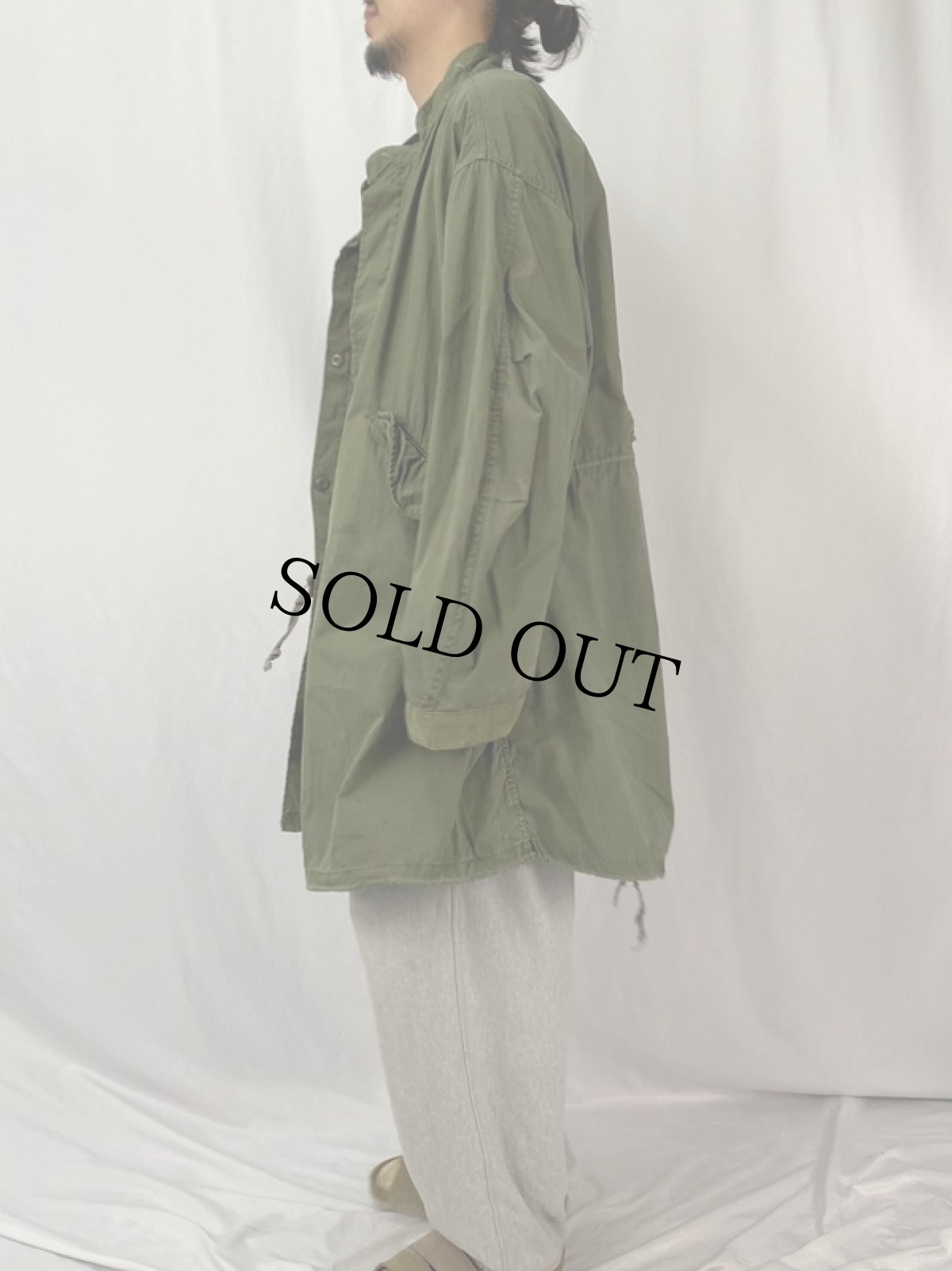 画像3: 80's U.S.ARMY M-65 モッズコート LARGE (3)