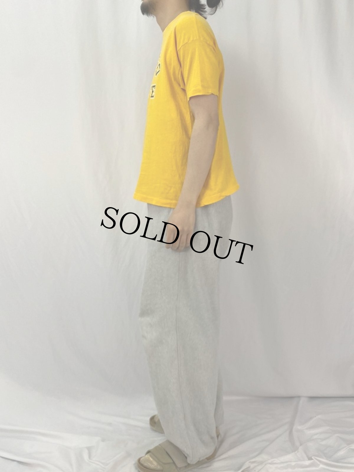 画像3: 70〜80's Champion バータグ USA製 "OSWEGO STATE" プリントTシャツ XL (3)