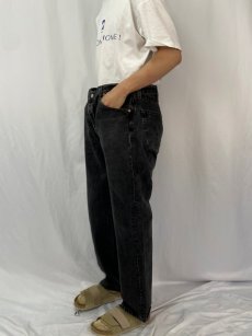 画像3: 90's Levi's 501 USA製 ブラックデニムパンツ W39 (3)