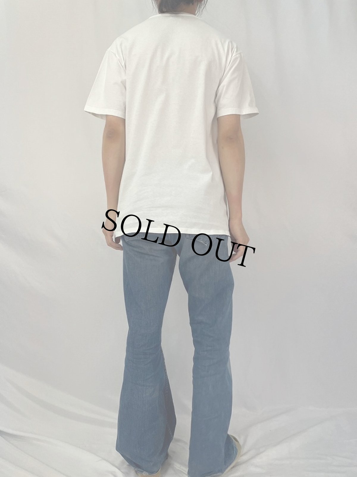 画像4: 90's Kim Anderson USA製 アートフォトプリントTシャツ L (4)