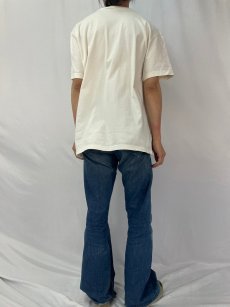 画像4: 90's〜 フラワーアートプリントTシャツ SIZE2 (4)