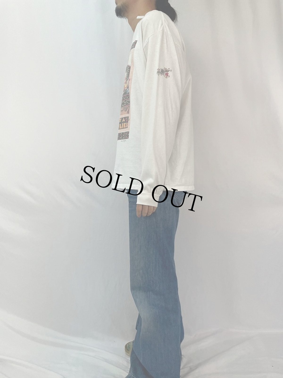 画像3: 90's Mary Engelbreit USA製 イラストプリントロンT (3)