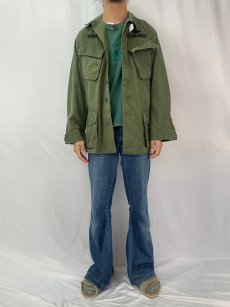 画像2: 60's U.S.ARMY  "GERMANY × U.S.AIRFORCE" ジャングルファティーグジャケット 4th MEDIUM-REGULAR (2)