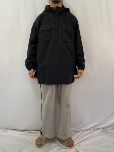 画像2: 90's adidas ナイロンアノラックパーカー BLACK L (2)