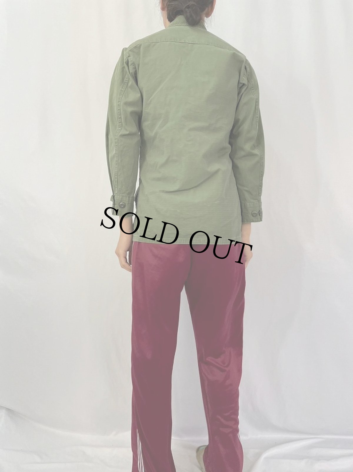 画像4: 60's U.S.ARMY ジャングルファティーグジャケット 4th X-SMALL-REGULAR (4)