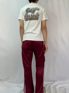 画像5: 80's BANANA REPUBLIC USA製 "TRAVEL&SAFARI CLOTHING" サイプリントポケットTシャツ M (5)