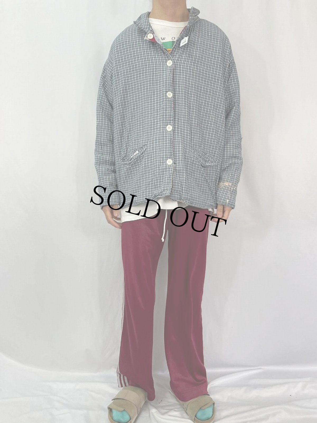 画像5: Patch Magic パッチワーク リバーシブルキルティングジャケット XL (5)