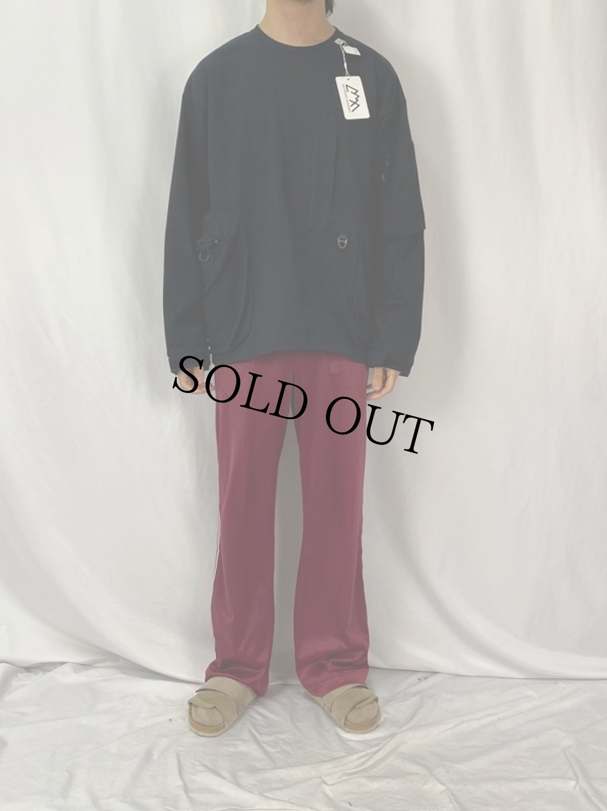 画像3: COMFY OUTDOOR GARMENT "SLOW DRY TEE(3D)" SMOKE BLUE【L】 (3)