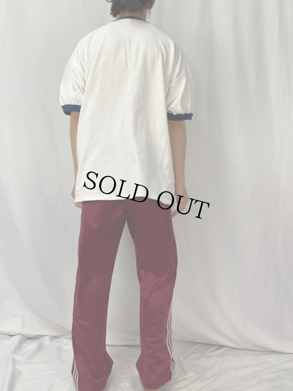 画像4: BUBBA GUMP SHRIMP "GUMP FOR PRESIDENT" プリントリンガーTシャツ 2XL (4)