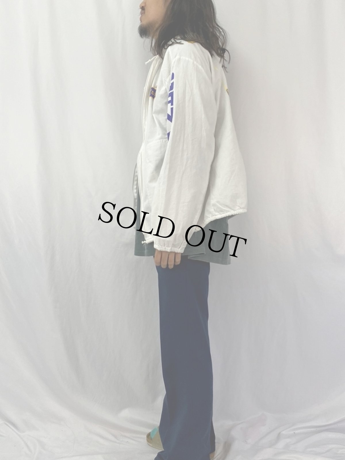 画像3: 80's〜 Corona ビール企業 プリントコットンジップパーカー (3)