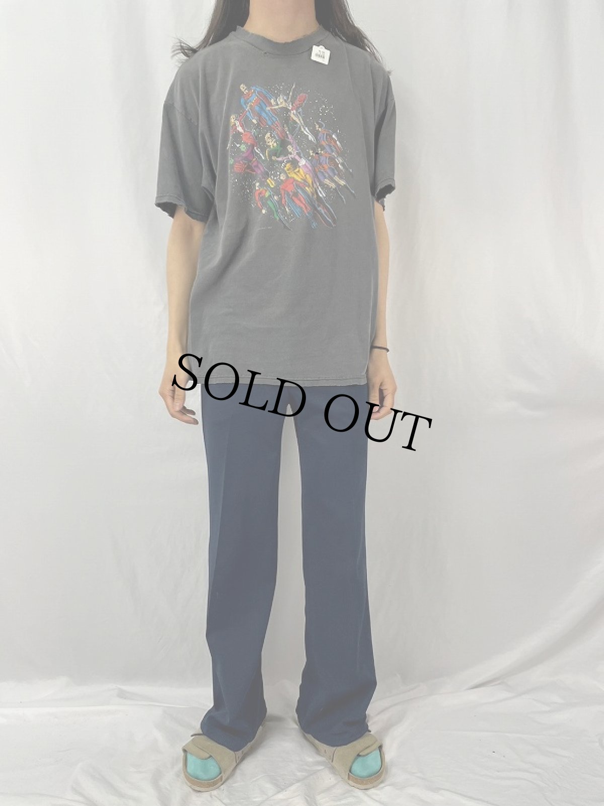 画像3: 90's DC COMIC キャラクタープリントTシャツ XL (3)