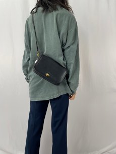 画像3: 90's COACH USA製 レザーショルダーバッグ  (3)