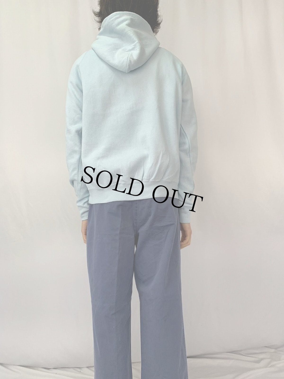 画像4: 80's NORTH CAROLINA UNIVERSITY USA製 ロゴプリントスウェットフーディー XL (4)