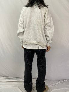 画像4: 90's Champion "HARVARD" 前V プリントスウェット DEADSTOCK XL (4)