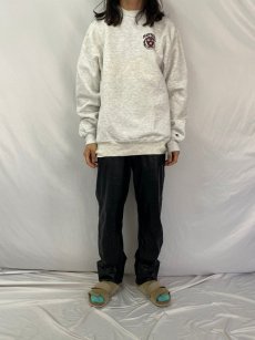 画像2: 90's Champion "HARVARD" 前V プリントスウェット DEADSTOCK XL (2)