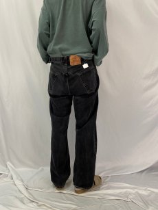 画像4: 90's Levi's 501 USA製 ブラックデニムパンツ W41 (4)