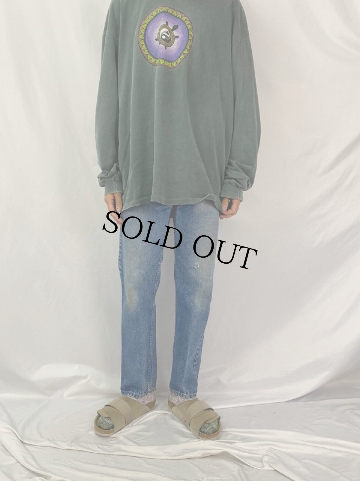 画像2: 90's Levi's 505 USA製 デニムパンツ W32 (2)