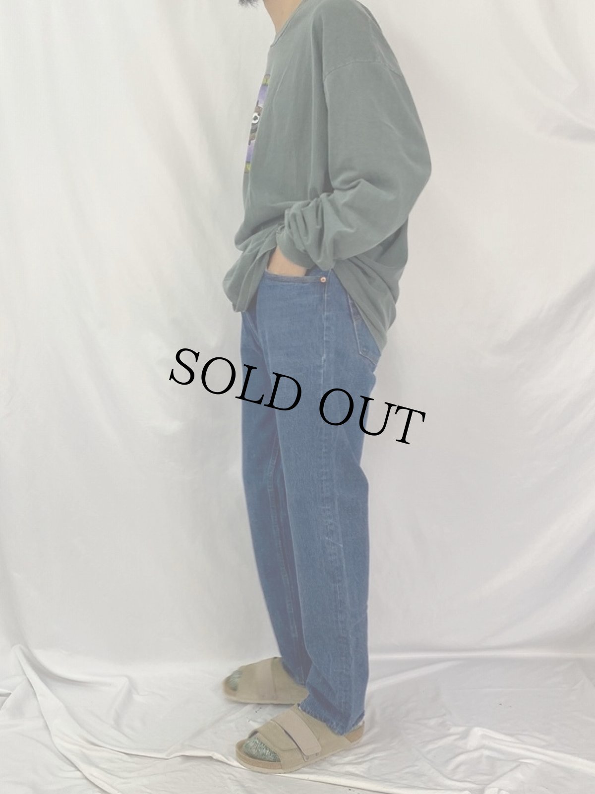画像3: 90's Levi's 501 USA製 デニムパンツ W35 (3)