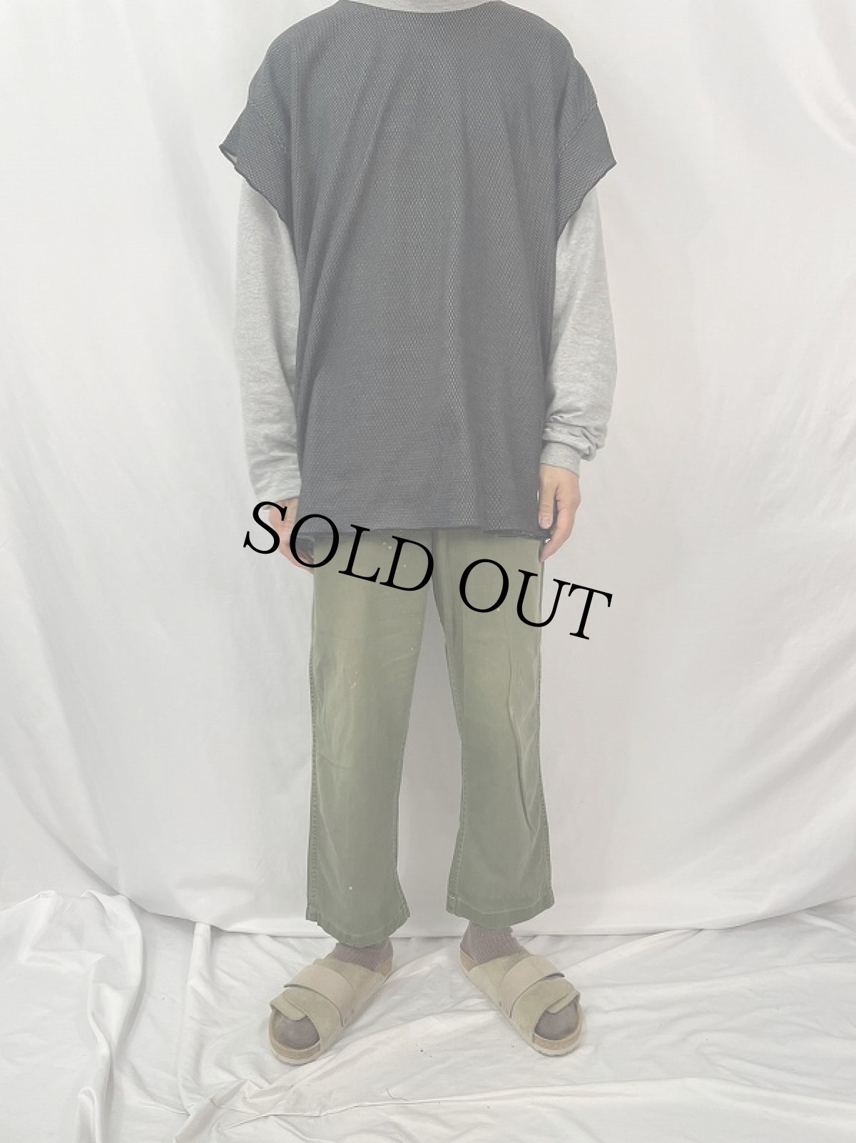 画像2: 60's U.S.ARMY ベイカーパンツ W30 (2)