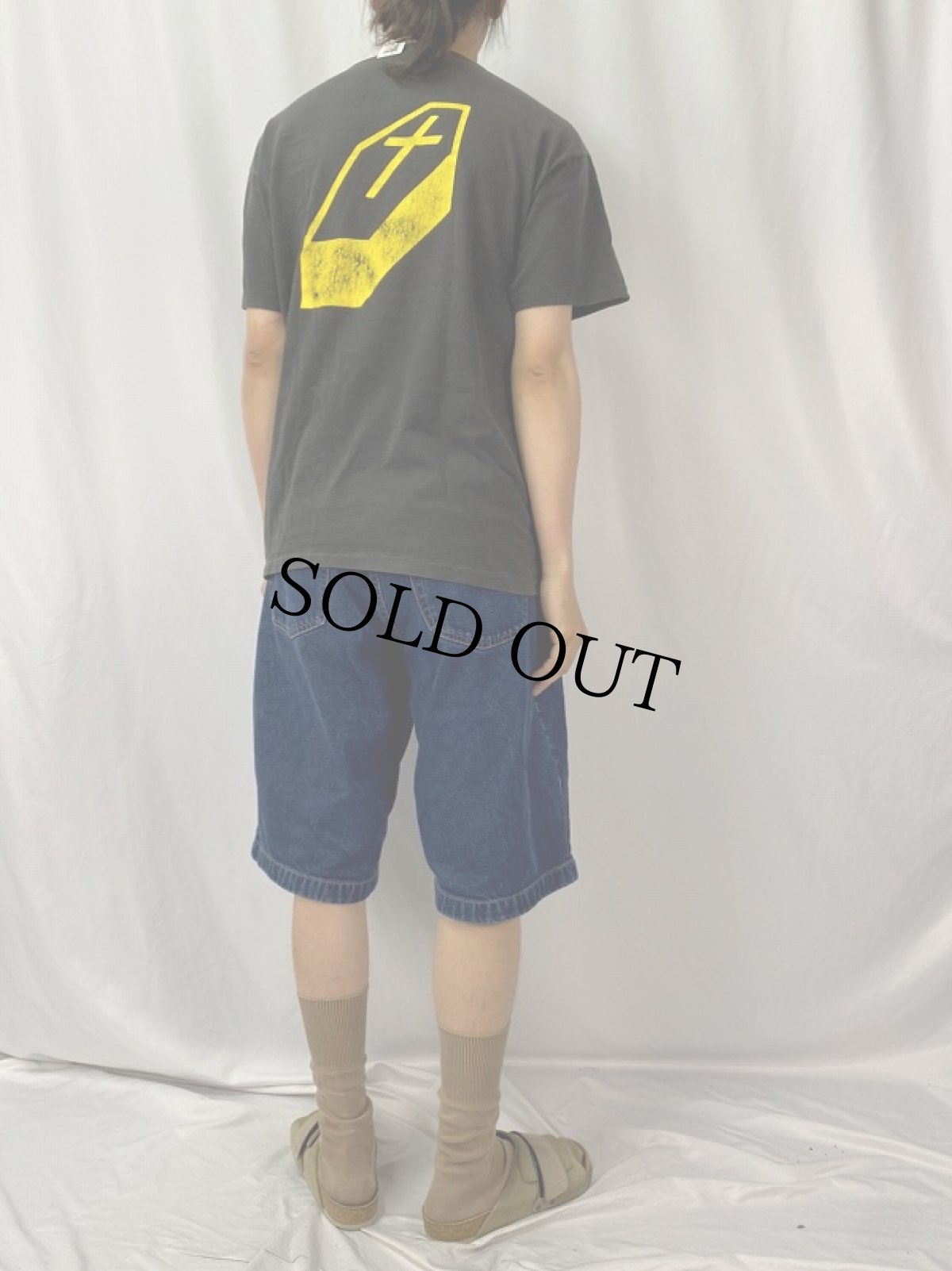 画像4: 90's MARILYN MANSON USA製 "YOU'RE ALREADY DEAD" ロックバンドプリントTシャツ BLACK L (4)