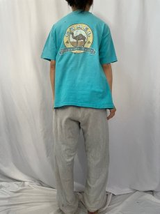 画像4: 90's CAMEL ロゴプリント ポケットTシャツ (4)