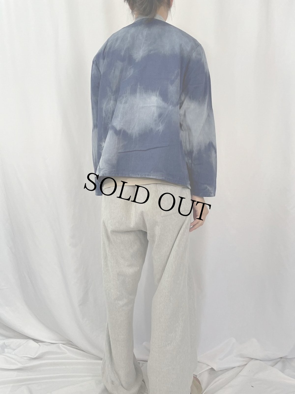 画像4: 80's〜 EURO ブリーチ ワークカバーオール  (4)