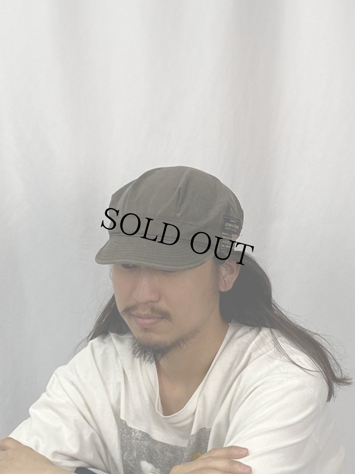 画像2: DENIM & SUPPLY RALPH LAUREN ペンキペイントワークキャップ (2)