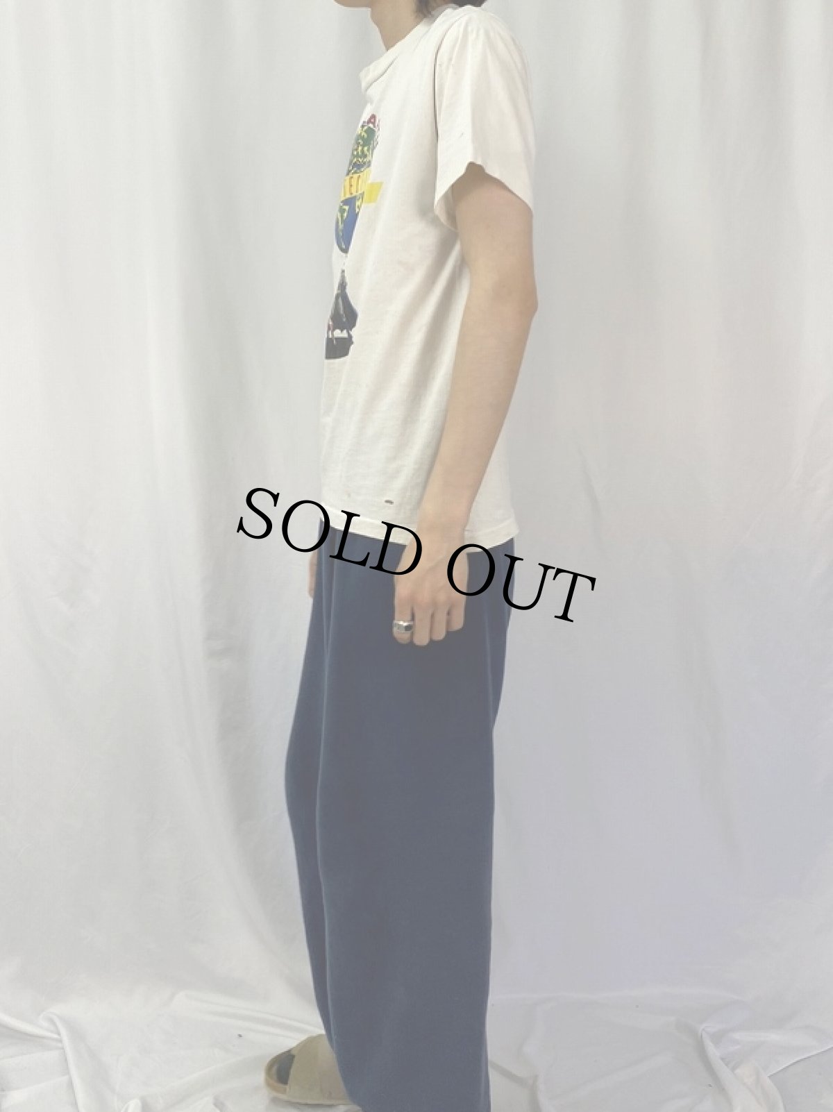 画像3: 90's DC COMIC USA製 "PLANET EARTH PROTECT IT" キャラクタープリントTシャツ L (3)