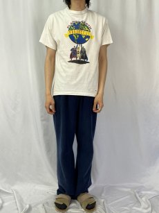 画像2: 90's DC COMIC USA製 "PLANET EARTH PROTECT IT" キャラクタープリントTシャツ L (2)