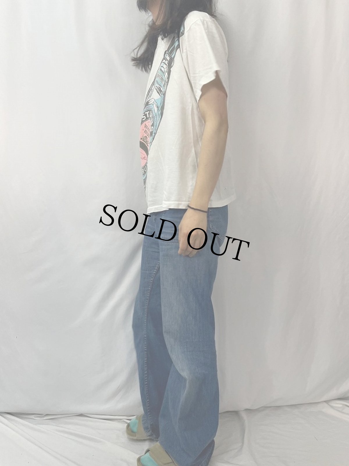 画像3: 90's STUBBS "WHITE RUM" 大判プリントTシャツ XL (3)