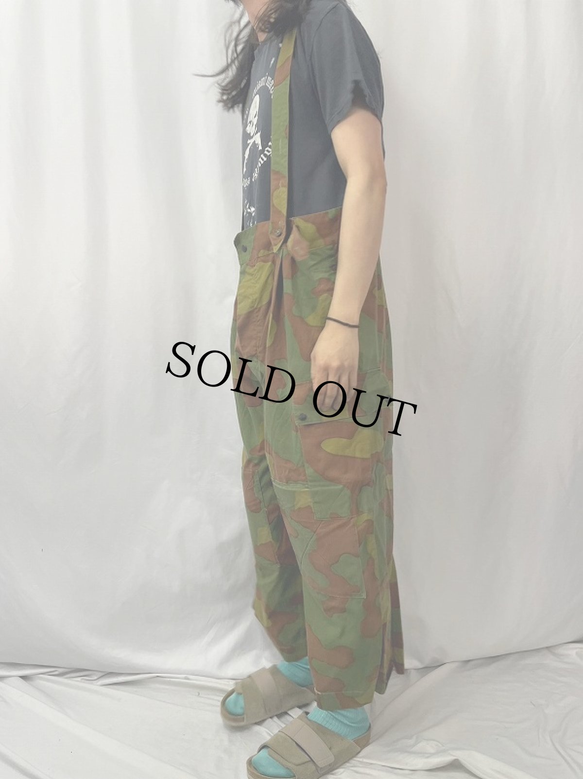 画像3: 60's イタリア軍 サンマルコカモ オーバーパンツ (3)