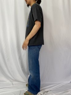 画像3: 90's Michael Davidson アートプリントTシャツ BLACK XL (3)